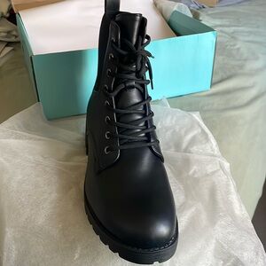 Vepose Womens' 916 | Combat Boots | Lace-up Booties